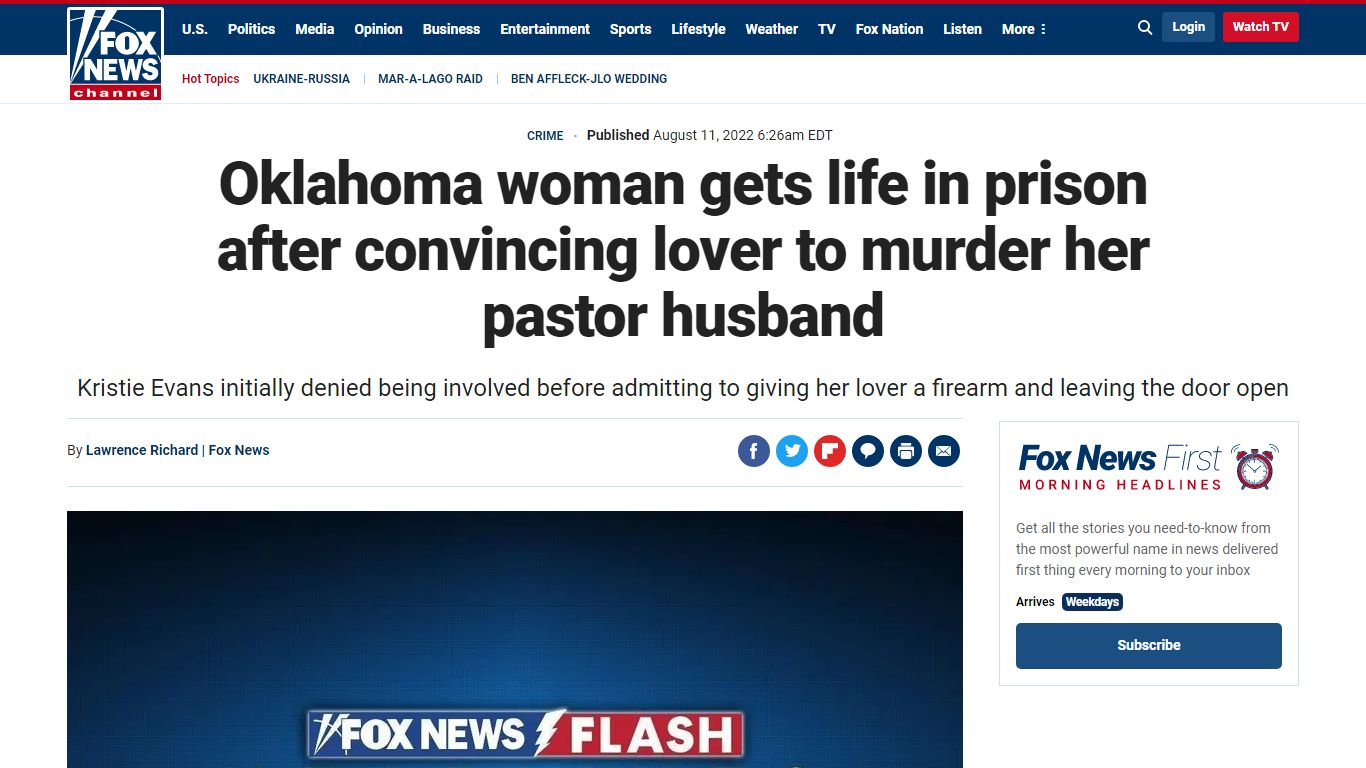 Oklahoma woman gets life in prison after convincing lover to murder her ...